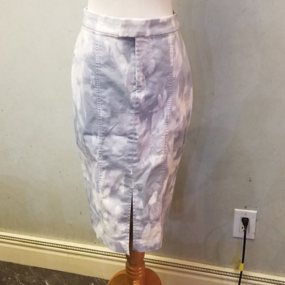 Banana Republic tie dyed floral pencil skirt (X12)
